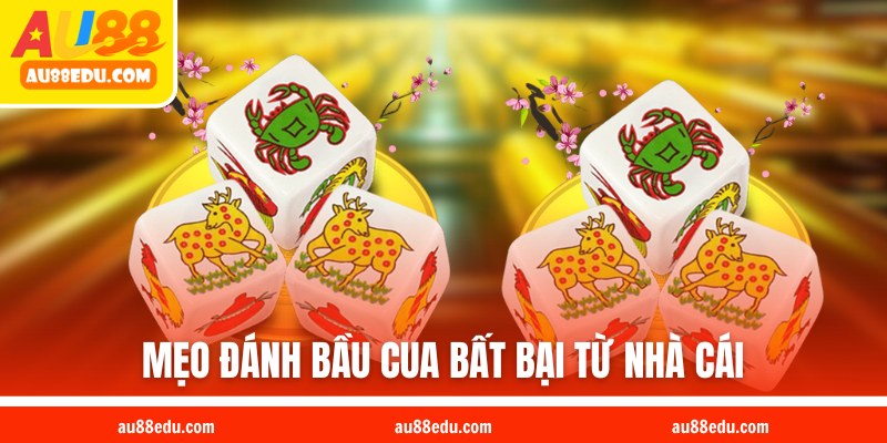 Mẹo đánh bầu cua bất bại từ nhà cái